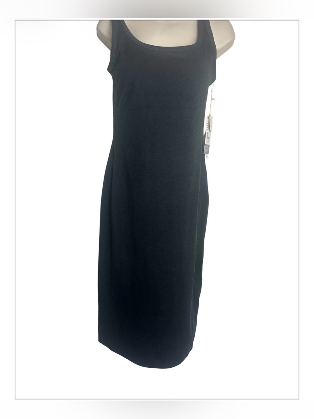 Vuori Black Tank Midi Dress